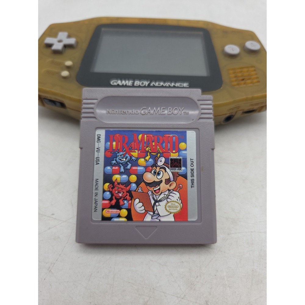 Dr. Mario for Nintendo Game Boy 1990 - AUTHENTIC - TESTED